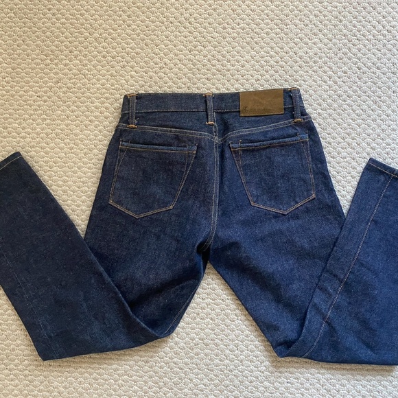 Todd Synder Made in USA Slim Selvedge Jean - 28" X 28" - Picture 5 of 6